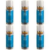 6X Hycote Matt White Spray Paint 400ml Spray Paint